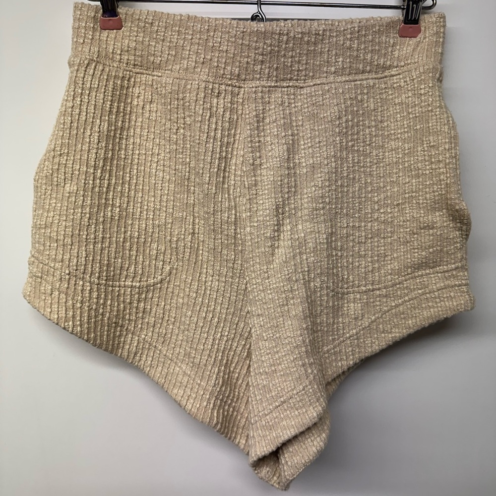 Free People Beach Knitted Shorts Size M